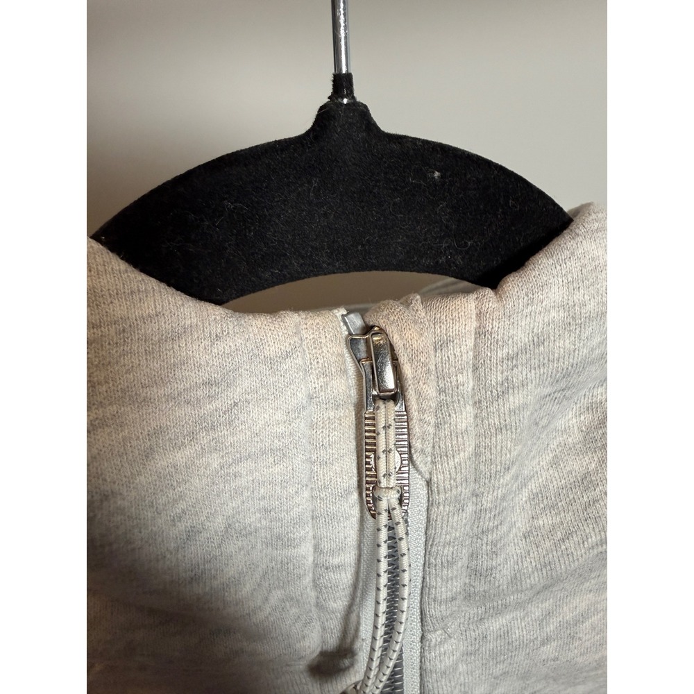 Lululemon Scuba Oversized Half-Zip Hoodie Heathered Core Ultra Light Grey XS/S - Picture 4 of 6